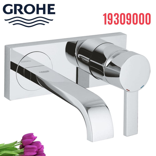 Vòi Chậu Lavabo Grohe 19309000 Nóng Lạnh gắn tường