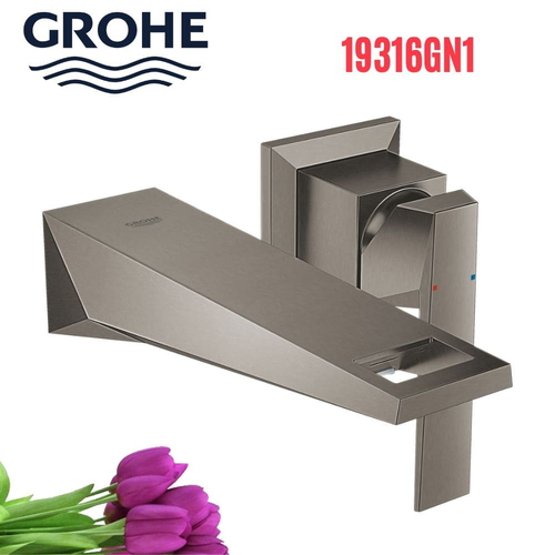Vòi Chậu Lavabo Grohe 19381ALC Nóng Lạnh gắn tường