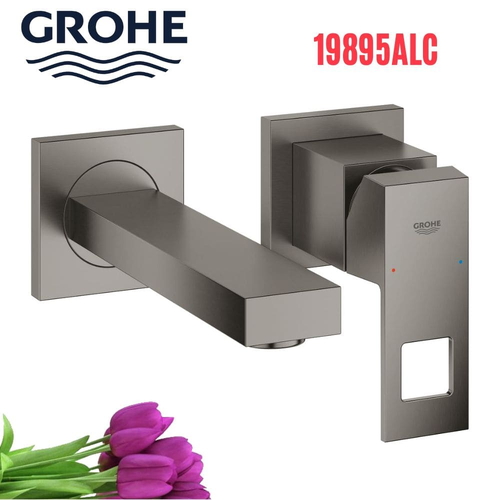 Vòi Chậu Lavabo Grohe 19895ALC Nóng Lạnh gắn tường