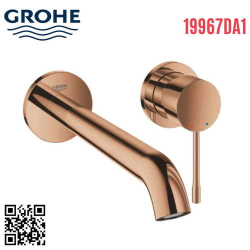 Vòi Chậu Lavabo Grohe 19967DA1 Nóng Lạnh gắn tường