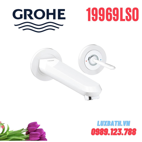 Vòi Chậu Lavabo Grohe 19969LS0 Nóng Lạnh gắn tường