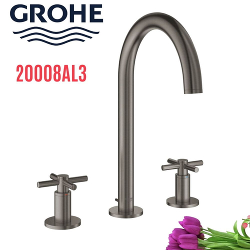 Vòi Chậu Lavabo Grohe 20008AL3 Nóng Lạnh 3 lỗ