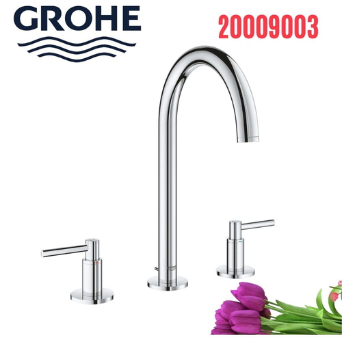 Vòi Chậu Lavabo Grohe 20009003 Nóng Lạnh 3 lỗ