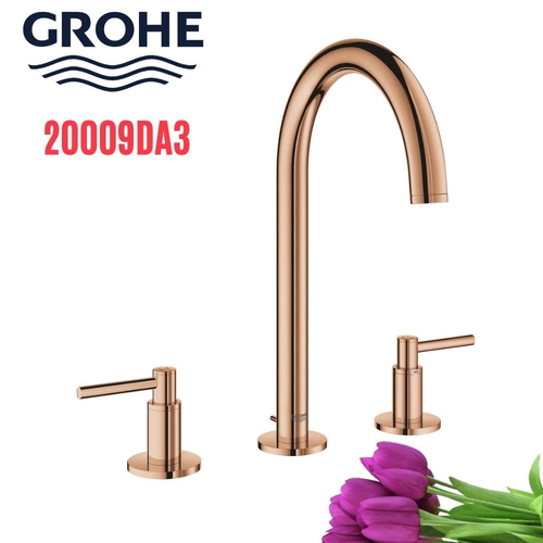 Vòi Chậu Lavabo Grohe 20009DA3 Nóng Lạnh 3 lỗ