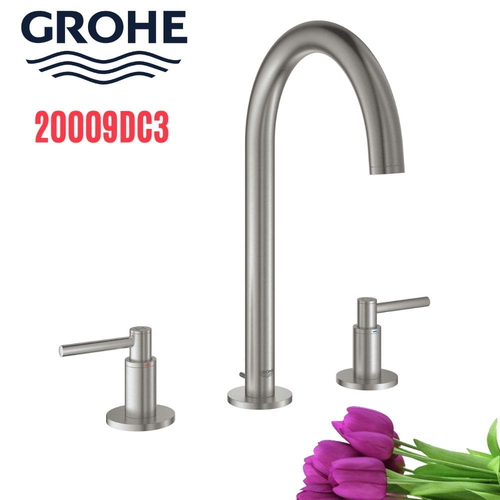 Vòi Chậu Lavabo Grohe 20009DC3 Nóng Lạnh 3 lỗ