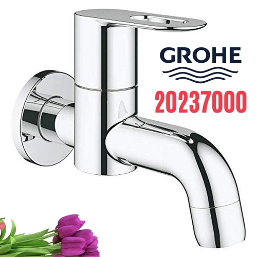 Vòi Chậu Lavabo Grohe 20237000 Nóng Lạnh gắn tường