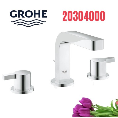Vòi Chậu Lavabo Grohe 20304000 Nóng Lạnh 3 lỗ