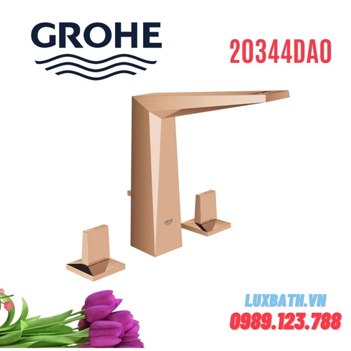 Vòi Chậu Lavabo Grohe 20344DA0 Nóng Lạnh 3 lỗ