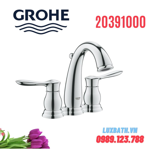 Vòi Chậu Lavabo Grohe 20391000 Nóng Lạnh 3 lỗ