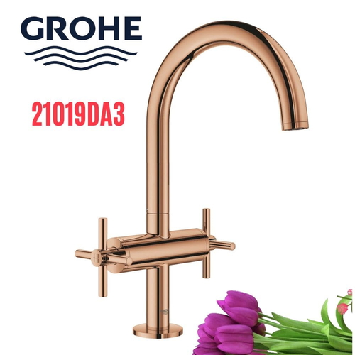 Vòi Chậu Lavabo Grohe 21019DA3 Nóng Lạnh 1 lỗ