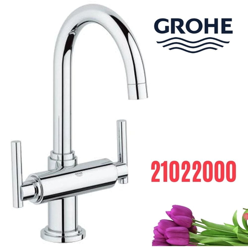 Vòi Chậu Lavabo Grohe 21022000 Nóng Lạnh 1 lỗ