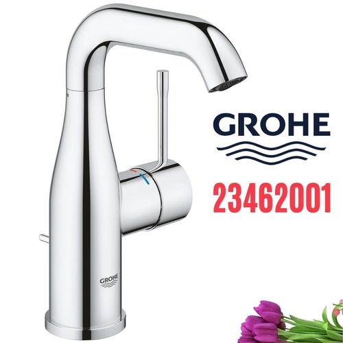 Vòi Chậu Lavabo Grohe 23462001 Nóng Lạnh 1 lỗ