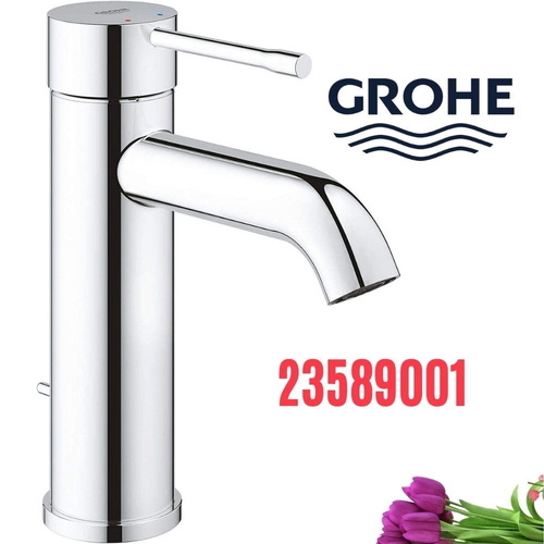 Vòi Chậu Lavabo Grohe 23589001 Nóng Lạnh 1 lỗ