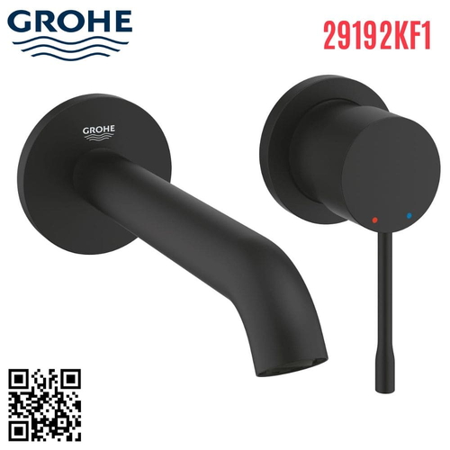 Vòi Chậu Lavabo Grohe 29192KF1 Nóng Lạnh gắn tường