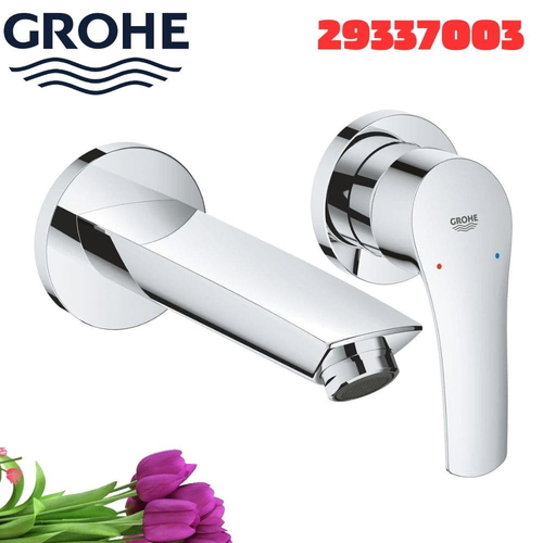 Vòi Chậu Lavabo Grohe 29337003 Nóng Lạnh gắn tường