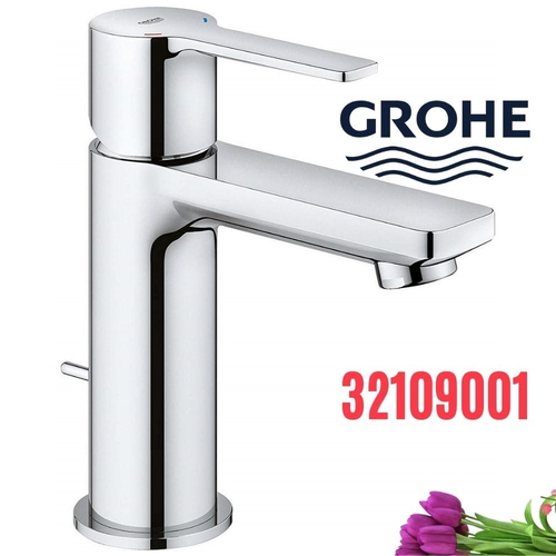 Vòi Chậu Lavabo Grohe 32109001 Nóng Lạnh 1 lỗ
