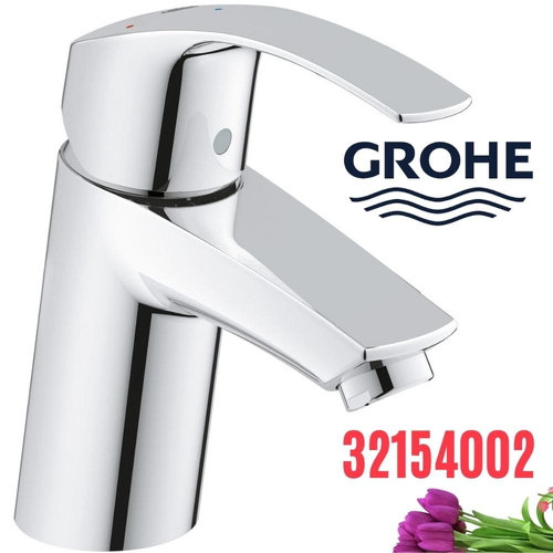 Vòi Chậu Lavabo Grohe 32154002 Nóng Lạnh 1 lỗ