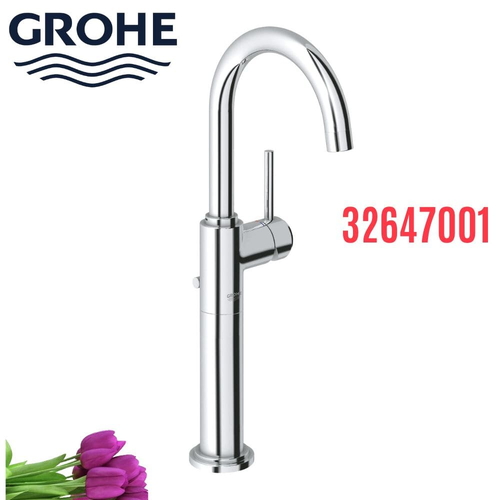 Vòi Chậu Lavabo Grohe 32647001 Nóng Lạnh 1 lỗ
