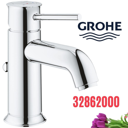 Vòi Chậu Lavabo Grohe 32862000 Nóng Lạnh 1 lỗ