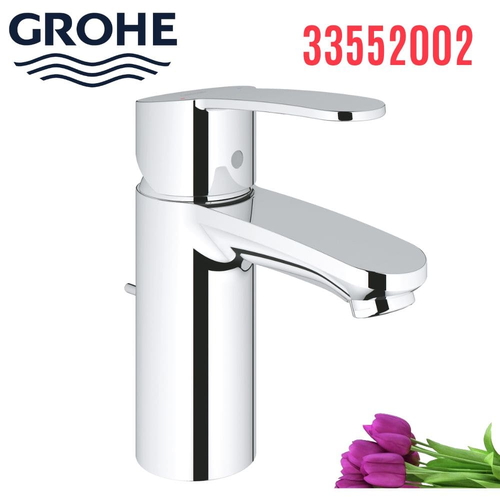 Vòi Chậu Lavabo Grohe 33552002 Nóng Lạnh 1 lỗ