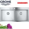 Chậu rửa bát Grohe 31585SD1 2 hố nhập khẩu Đức