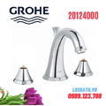 Vòi Chậu Lavabo Grohe 20124000 Nóng Lạnh 3 lỗ