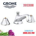 Vòi Chậu Lavabo Grohe 20133000 Nóng Lạnh 3 lỗ