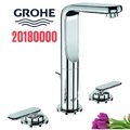 Vòi Chậu Lavabo Grohe 20180000 Nóng Lạnh 3 lỗ