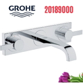 Vòi Chậu Lavabo Grohe 20189000 Nóng Lạnh gắn tường