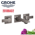 Vòi Chậu Lavabo Grohe 20189A02 Nóng Lạnh gắn tường