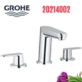 Vòi Chậu Lavabo Grohe 20214002 Nóng Lạnh 3 lỗ