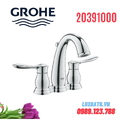 Vòi Chậu Lavabo Grohe 20391000 Nóng Lạnh 3 lỗ