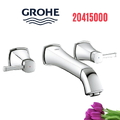 Vòi Chậu Lavabo Grohe 20415000 Nóng Lạnh gắn tường