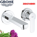 Vòi Chậu Lavabo Grohe 20474001 Nóng Lạnh gắn tường