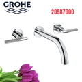 Vòi Chậu Lavabo Grohe 20587000 Nóng Lạnh gắn tường