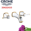 Vòi Chậu Lavabo Grohe 20622IG0 Nóng Lạnh gắn tường