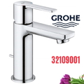Vòi Chậu Lavabo Grohe 32109001 Nóng Lạnh 1 lỗ