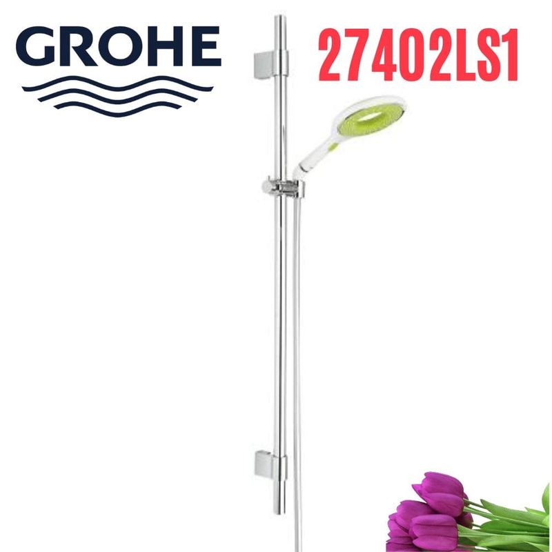 Bộ tay sen và thanh trượt sen tắm Grohe 27402LS1 nóng lạnh