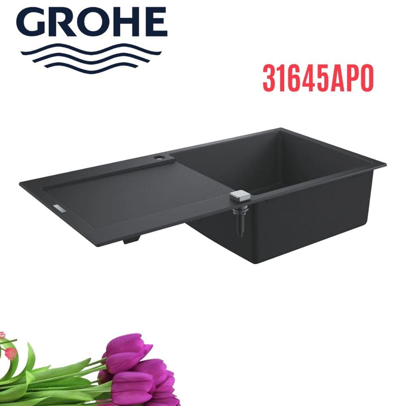 Chậu rửa bát Grohe 31645AP0 1 hố có bàn nhập khẩu Đức