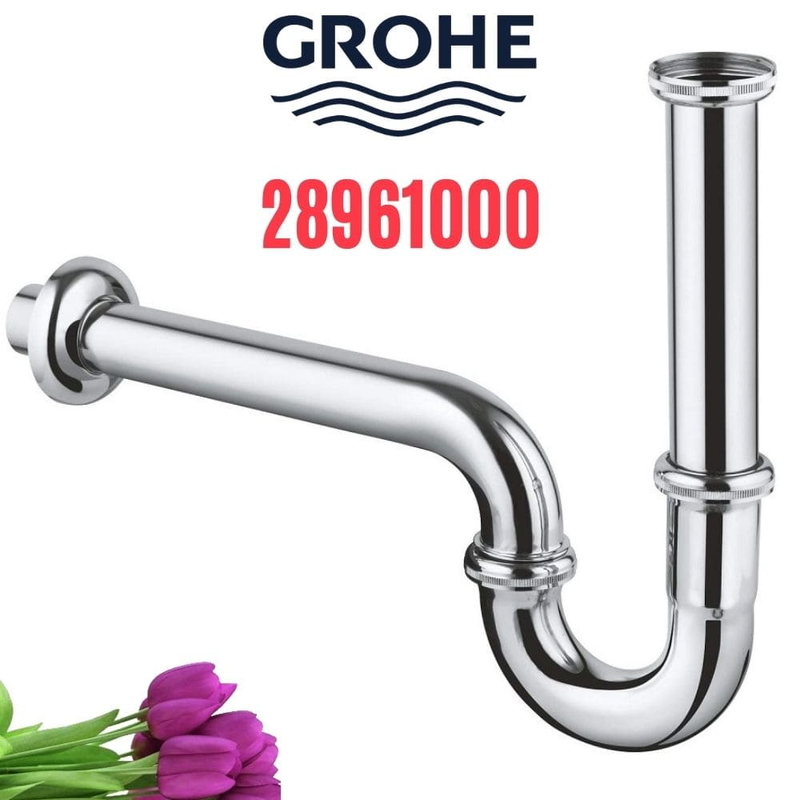 Ống xả thải Grohe 28961000 chữ P ngăn mùi