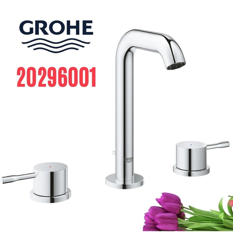 Vòi Chậu Lavabo Grohe 20296001 3 lỗ