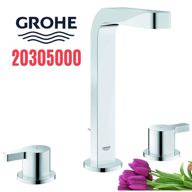 Vòi Chậu Lavabo Grohe 20305000 Nóng Lạnh 3 lỗ