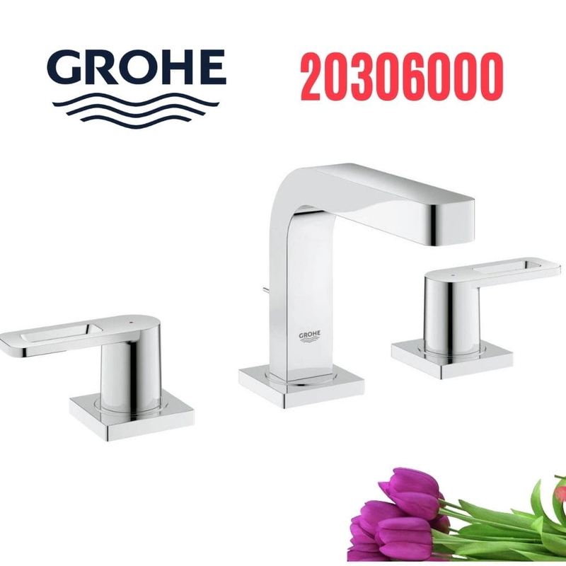 Vòi Chậu Lavabo Grohe 20306000 Nóng Lạnh 3 lỗ