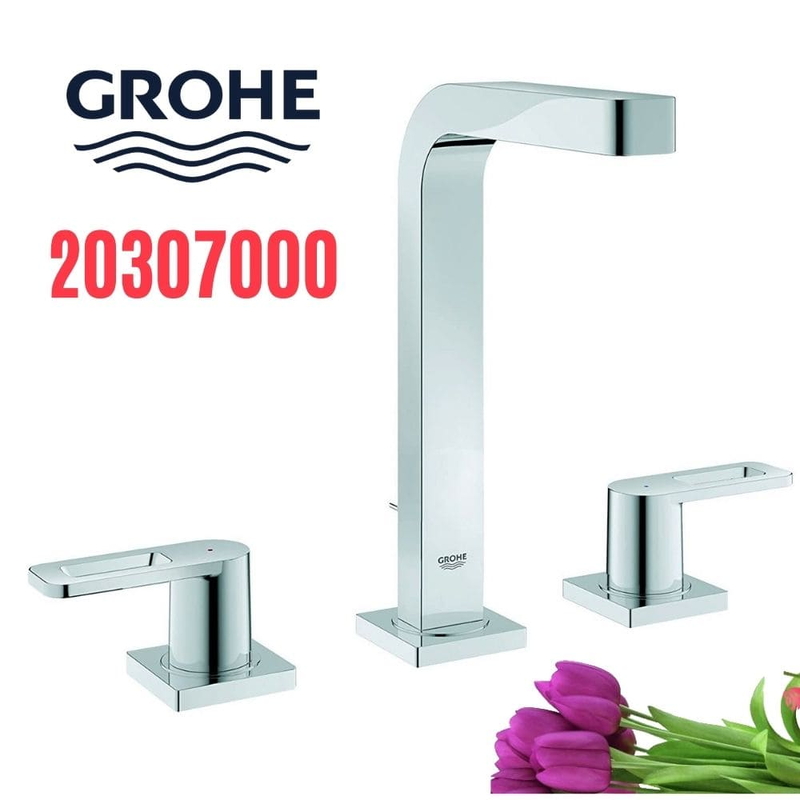 Vòi Chậu Lavabo Grohe 20307000 Nóng Lạnh 3 lỗ