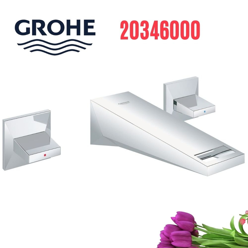 Vòi Chậu Lavabo Grohe 20346000 gắn tường