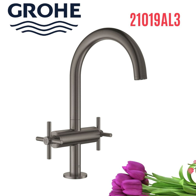 Vòi Chậu Lavabo Grohe 21019AL3 Nóng Lạnh 1 lỗ