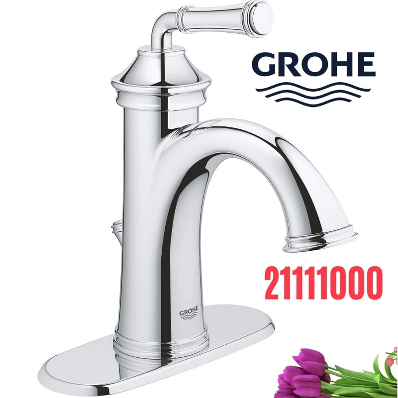 Vòi Chậu Lavabo Grohe 21111000 Nóng Lạnh 1 lỗ