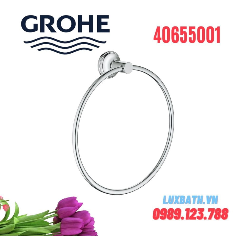 Vòng treo khăn Grohe 40655001