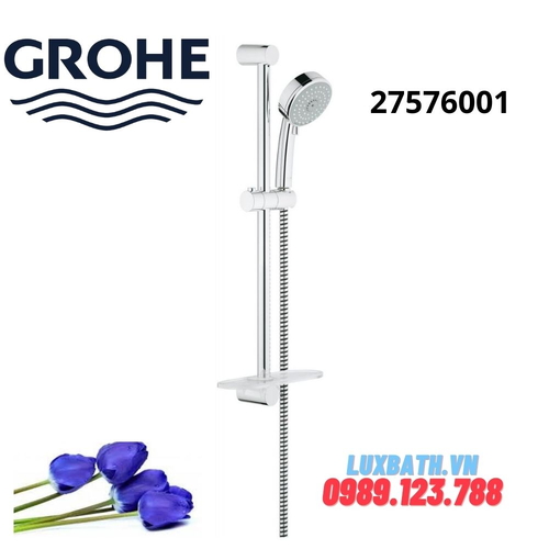 Bộ tay sen và thanh trượt sen tắm Grohe 27576001