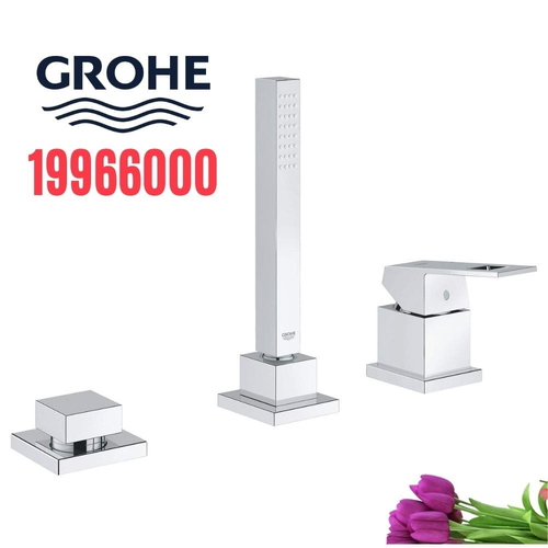 Vòi bồn tắm GROHE 19966000 3 lỗ nóng lạnh